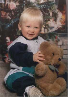 Baby Diddle Bug's first Christmas, Ain't he just adorable!